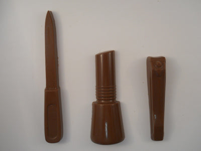 Moule à chocolat Métier - Manucure - Lime à ongle - Ciseau - Vernis (B-O04)