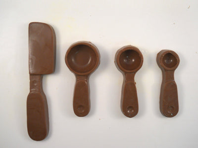 Moule à chocolat Métier - Cuisinier - Spatule- Rouleau à pâte - Cuillère (B-O05)