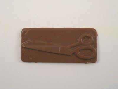 Moule à chocolat Métier - Couturière - Bobine de fil - Coffre - Ciseau - Couture (B-O06)
