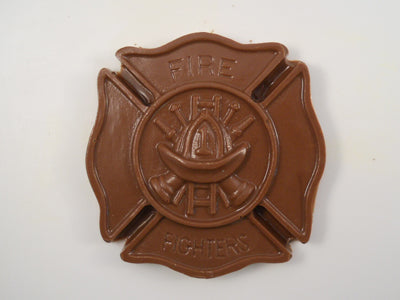 Moule à chocolat Métier - Pompier - Plaque - Camion - Echelle - Borne fontaine - Bouchée (B-O08)