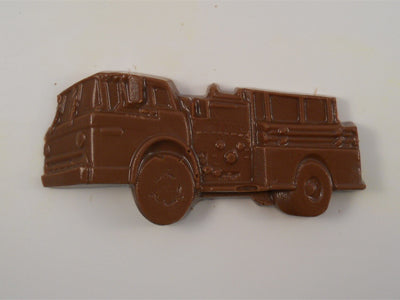 Moule à chocolat Métier - Pompier - Plaque - Camion - Echelle - Borne fontaine - Bouchée (B-O08)