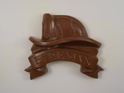 Moule à chocolat Métier - Pompier - Plaque - Camion - Echelle - Borne fontaine - Bouchée (B-O08)