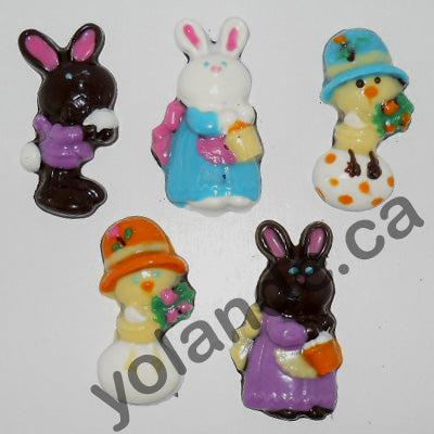 Moule à chocolat de Pâques - Bouchée assorties (B-P125)