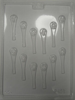 Moule à chocolat de Pâques - Batonnet - Cuillère - Bouchée (B-P138)