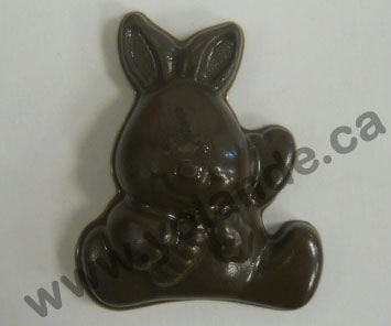 Moule à chocolat de Pâques - Lapin assis - Bouchée (B-P39)