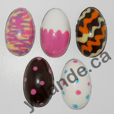 Moule à chocolat de Pâques - Oeuf - Bouchée (B-P42)