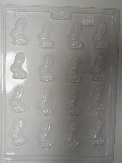 Moule à chocolat de Pâques - Lapin - Bouchée (B-P50)