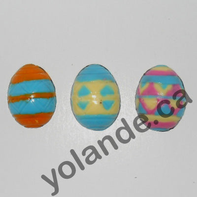 Moule à chocolat de Pâques - Oeuf - Bouchée (B-P56)