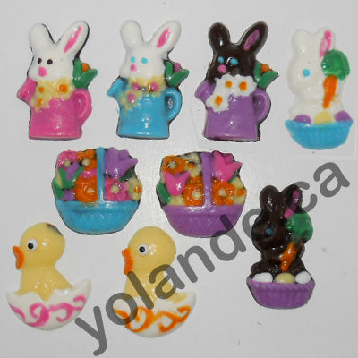 Moule à chocolat de Pâques - Assortie - Bouchée (B-P59)