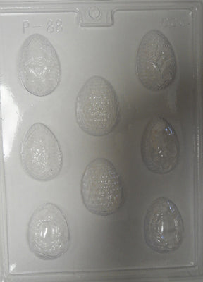 Moule à chocolat de Pâques - Oeufs - Bouchée (B-P88)