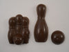 Moule à chocolat Sport - Quilles et boule séparée - Bouchée (B-S18)