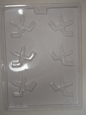 Moule à chocolat Sport - Bâton de hockey - Bouchée (B-S41)