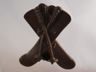 Moule à chocolat Sport - Patin et Ski - Bouchée (B-S42)