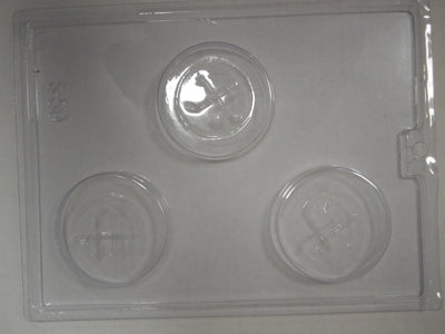 Moule à chocolat Sport - Rondelle de hockey - Bouchée (B-S59)