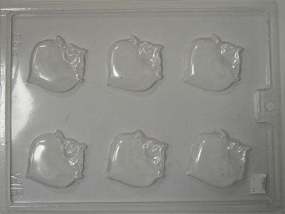 Moule à chocolat St-Valentin - Coeur en flamme - Bouchée (B-V113)