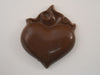 Moule à chocolat St-Valentin - Coeur en flamme - Bouchée (B-V113)