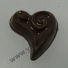Moule à chocolat St-Valentin - Coeur stylisé - Bouchée (B-V114)