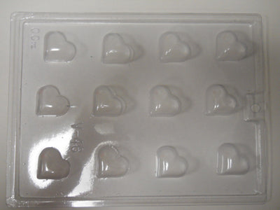 Moule à chocolat St-Valentin - Coeur lisse - Bouchée (B-V46)