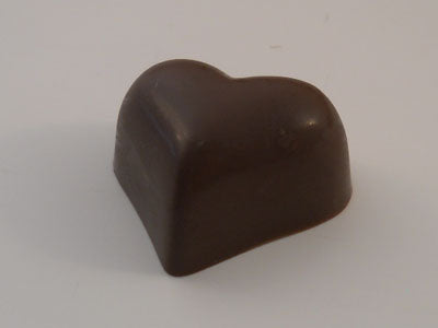 Moule à chocolat St-Valentin - Coeur lisse - Bouchée (B-V46)