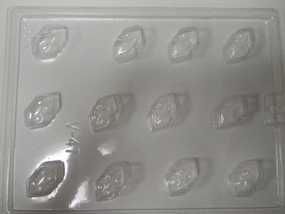 Moule à chocolat St-Valentin - Coeur double - bouchée (B-V47)