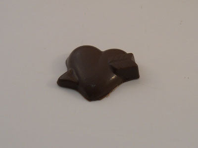 Moule à chocolat St-Valentin - Coeur - flèche - Bouchée (B-V82)