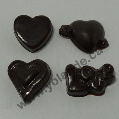 Moule à chocolat St-Valentin - Coeur - Love - Bouchée (B-V90)