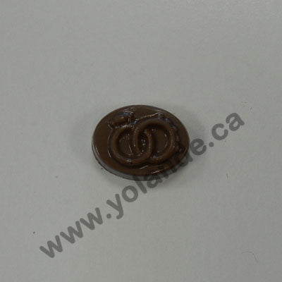Moule à chocolat Mariage - ovale avec Anneaux - Alliances (B-W05)