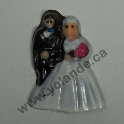 Moule à chocolat Mariage - Couple de mariés - bouchée (B-W11)