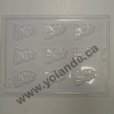 Moule à chocolat Mariage - Couple de mariés - bouchée (B-W11)