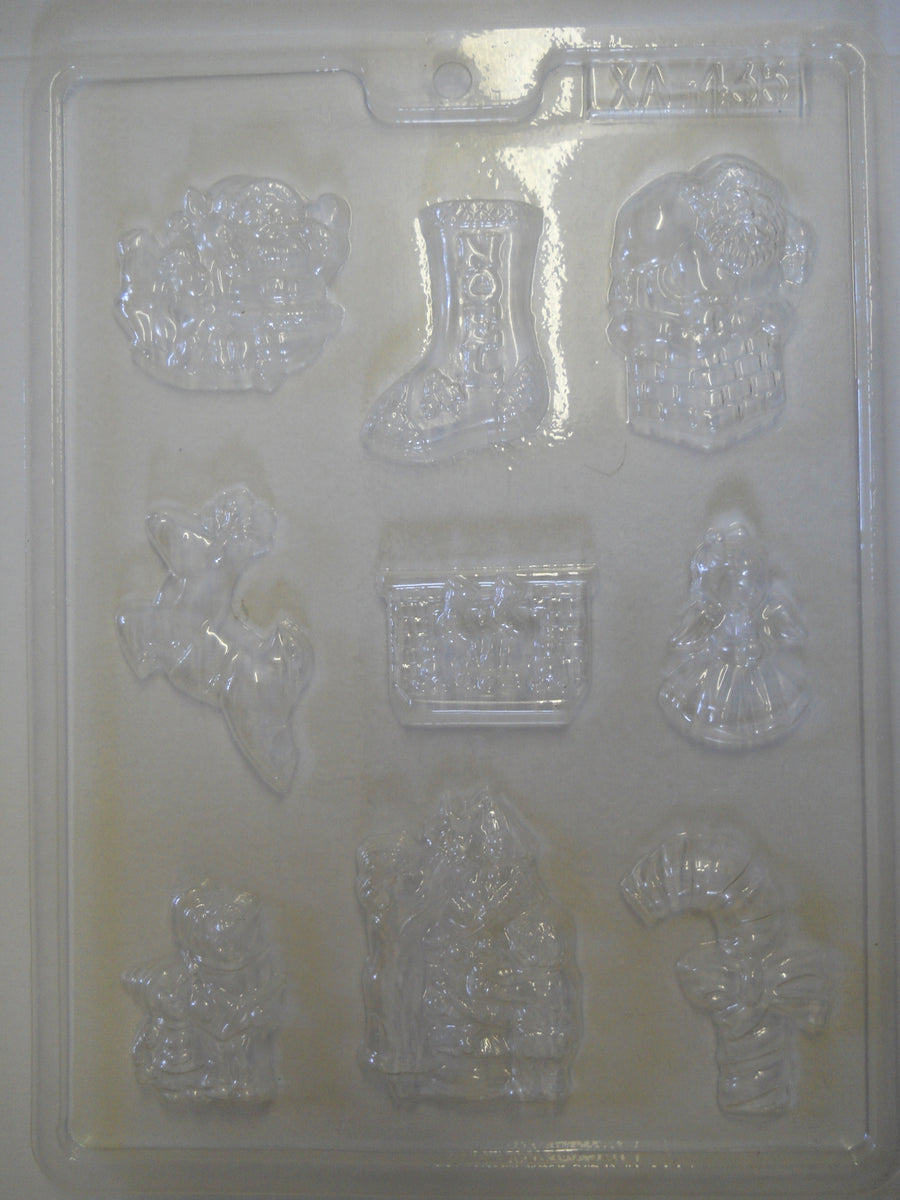 Canne - Bas - Reine 1.5" - Bouchée - Noël (XA-435)