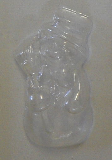 Canne - Bonhomme neige - Chandelle 1 5/8" - Bouchée - Noël (XA-444)