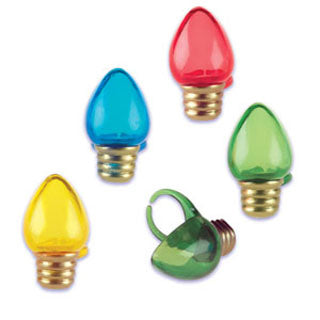 Bague Lumière de Noël (6 par paquet) - NOEL