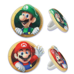 Bague MarioBross (4 par paquet)