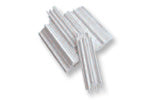Bâtons en carton Blanc 6 1/2", qté 25