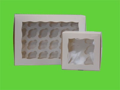 Boîte pour 24 petits gâteaux mini - cupcakes **ATTENTION ** ramassage en magasin seulement