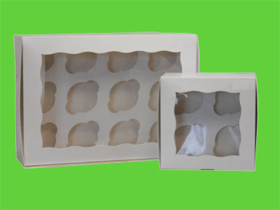 Boîte pour 6 petits gâteaux réguliers - cupcakes **ATTENTION ** ramassage en magasin seulement