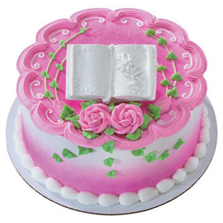 Bible en pastillage - environ 4" de large