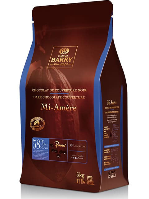 Barry Chocolat 58% mi-amère Favorites 300 gr. - En vrac