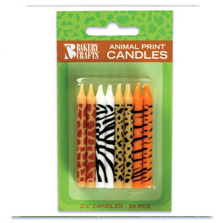 Chandelle avec des motifs de la jungle