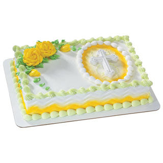 Croix ornées en pastillage - environ 7" de haut