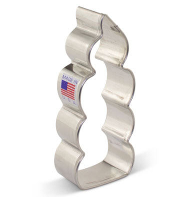 Découpoir - Emporte pièce Chandelle - 4" x 1 1/2"