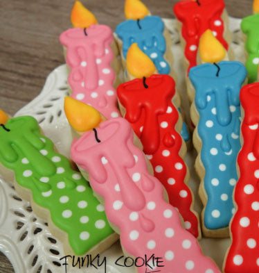 Découpoir - Emporte pièce Chandelle - 4" x 1 1/2"