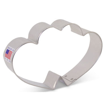Découpoir - Emporte pièce Coeur double - 3" x 4 5/8" ST-VALENTIN
