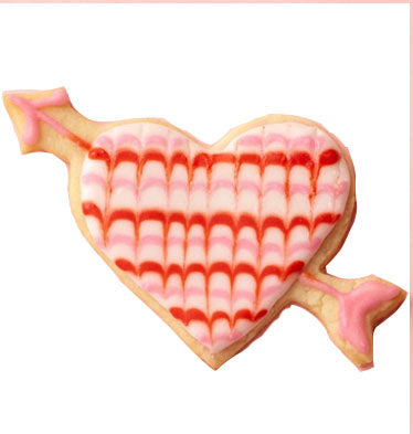 Découpoir - Emporte pièce Coeur avec flèche - 3 3/4" ST-VALENTIN