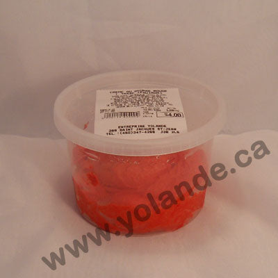 Crème au beurre - rouge ** RAMASSAGE EN MAGASIN SEULEMENT **