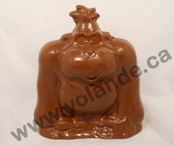 Moule à chocolat de Pâques - Gorille 3d (D-A232)