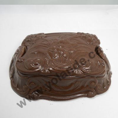 Moule à chocolat St-Valentin - Coffre élégant (D-V106)