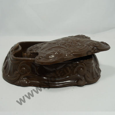 Moule à chocolat St-Valentin - Coffre élégant (D-V106)