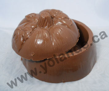 Moule à chocolat Halloween - Coffre en forme de citrouille (D-D51)