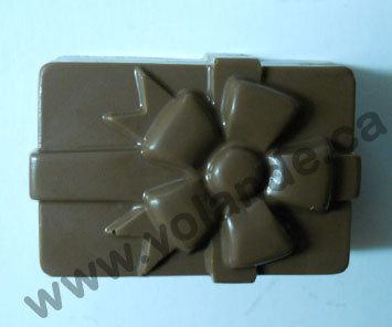 Moule à chocolat Noël - Coffre en forme de cadeau (D-N68)